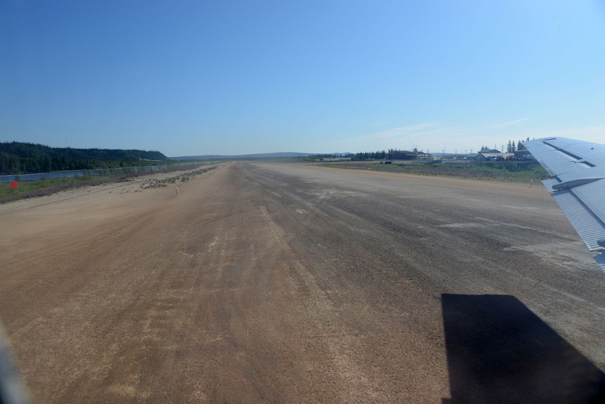 04D Getting Ready To Take Off Down The Runway At Old Crow Yukon Airport